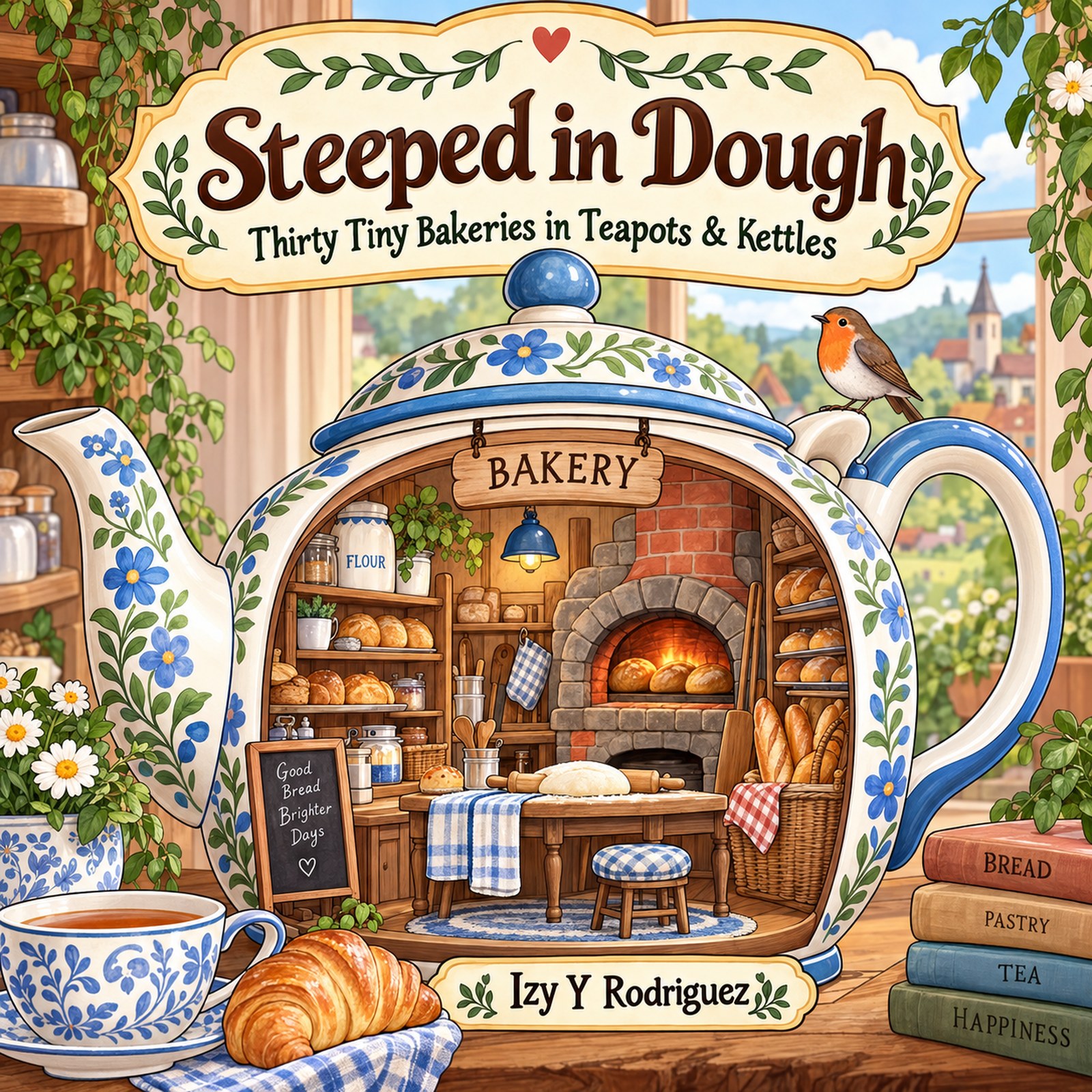 Steeped in Dough: Thirty Tiny Bakeries in Teapots & Kettles